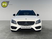 Gebraucht Mercedes C250 AMG line 211 PS (155 kW) 2018 Weiß Kombi