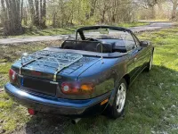 Gebraucht Mazda MX5 90 PS (66 kW) 1998 Blau Cabrio