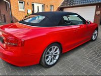 Gebraucht Audi A5 Cabriolet S-Line 170 PS (125 kW) 2010 Rot Cabrio