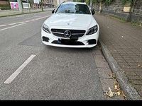 Gebraucht Mercedes C300 AMG 258 PS (189 kW) 2019 Weiß Kombi
