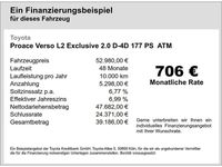 Gebraucht Toyota Proace Verso 177 PS (130 kW) 2025 Gruen Kombi