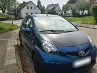 Second-hand Toyota Aygo 68 CP (50 kW) 2007 Albastru Hatchback