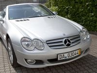 Gebraucht Mercedes SL500 306 PS (225 kW) 2002 Silber metallic Cabrio