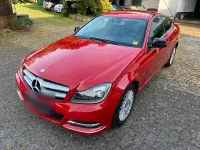 Gebraucht Mercedes C180 156 PS (114 kW) 2011 Rot Coupé