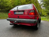Gebraucht VW Golf II 70 PS (51 kW) 1990 Rot Kleinwagen