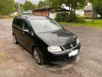 Gebraucht VW Touran 101 PS (74 kW) 2004 Schwarz Van / Kleinbus