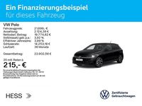 Gebraucht VW Polo R-line 110 PS (80 kW) 2022 Deep black perleffekt Kleinwagen