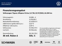 Gebraucht VW Tiguan Allspace R-line 200 PS (147 kW) 2023 Deep black perleffekt SUV