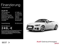 Gebraucht Audi S5 Cabriolet Ambiente 354 PS (260 kW) 2024 Arkonaweiß Cabrio