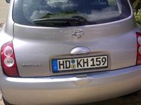 gebraucht Nissan Micra 1.2 CITY, 1. Hd., Bj. 05/2005, KLIMA, 5-türig, silber