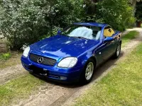 Second-hand Mercedes SLK200 136 CP (100 kW) 1999 Albastru Cabrio