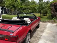 Gebraucht Ford Mustang 91 PS (66 kW) 1987 Rot Cabrio