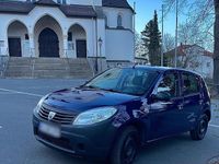 Gebraucht Dacia Sandero 75 PS (55 kW) 2009 Blau Kleinwagen
