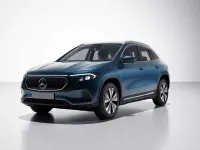 Gebraucht Mercedes EQA250 Progressive 139 kW (190 PS) 2021 Denimblau metallic SUV