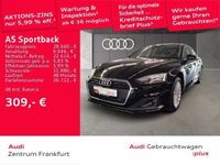 Gebraucht Audi A5 Sportback Performance 150 PS (110 kW) 2022 Schwarz Kleinwagen