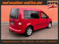 Gebraucht VW Caddy Life 102 PS (75 kW) 2009 Rot Van / Kleinbus