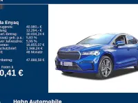 Gebraucht Skoda Enyaq iV Selection 210 kW (286 PS) 2025 Weiß SUV
