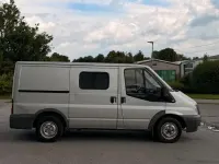 Gebraucht Ford Transit 85 PS (62 kW) 2010 Silber Van