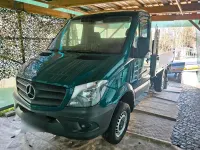 Używany Mercedes Sprinter 180 KM (132 kW) 2013 Zielony