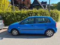 Brugt VW Polo 54 HK (39 kW) 2003 Blå Hatchback