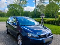 Gebraucht VW Golf VI 105 PS (77 kW) 2011 Blau Kleinwagen