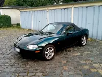 Gebraucht Mazda MX5 110 PS (80 kW) 2000 Grün Cabrio