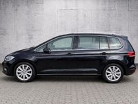 Gebraucht VW Touran Highline 190 PS (139 kW) 2019 Schwarz Van / Kleinbus
