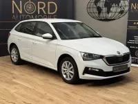 Gebraucht Skoda Scala Ambition 110 PS (80 kW) 2022 Moonweiss metallic (metallic) Kleinwagen