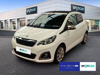 Gebraucht Peugeot 108 Style 72 PS (52 kW) 2022 Weiß lipizanweiß Kleinwagen