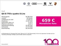 gebraucht Audi Q8 55 TFSI e quattro S-Line SportPlus*Tour*Matrix*Headup*22''*Raute*B&O*