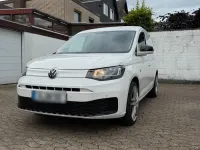 Gebraucht VW Caddy R 75 PS (55 kW) 2021 Weiß Van / Kleinbus
