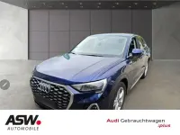 Gebraucht Audi Q3 Sportback S-Line 200 PS (147 kW) 2024 Navarrablau metallic SUV