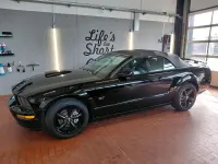 Gebraucht Ford Mustang GT 305 PS (224 kW) 2008 Schwarz Cabrio