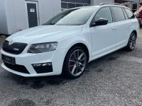 Gebraucht Skoda Octavia RS 185 PS (136 kW) 2015 Weiß Kombi