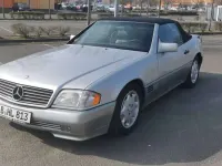 Gebraucht Mercedes SL500 326 PS (239 kW) 1991 Silber Cabrio