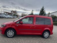Gebraucht VW Caddy Trendline 125 PS (91 kW) 2016 Rot Van / Kleinbus