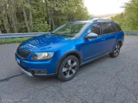 Gebraucht Skoda Octavia 184 PS (135 kW) 2015 Blau Kombi