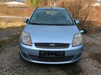 Gebraucht Ford Fiesta 101 PS (74 kW) 2007 Blau Kleinwagen