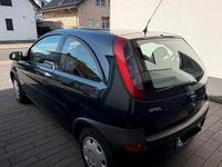 Gebraucht Opel Corsa 75 PS (55 kW) 2001 Blau Kleinwagen