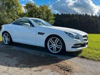 Gebraucht Mercedes SLK250 204 PS (150 kW) 2014 Weiß Cabrio