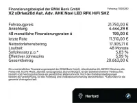 Gebraucht BMW X2 Sport Line 190 PS (139 kW) 2021 Schwarz SUV