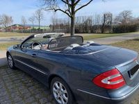 Gebraucht Mercedes CLK200 Elegance 163 PS (119 kW) 2004 Blau Cabrio