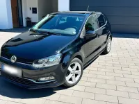 Gebraucht VW Polo 90 PS (66 kW) 2015 Schwarz Kleinwagen