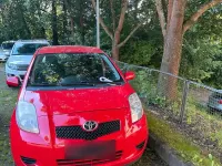Gebraucht Toyota Yaris 87 PS (63 kW) 2007 Rot Kleinwagen