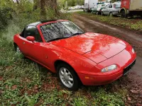 Gebraucht Mazda MX5 116 PS (85 kW) 1989 Rot Cabrio
