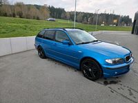 Gebraucht BMW 318 143 PS (105 kW) 2002 Blau Kombi
