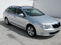 Używany Skoda Superb Ambition 170 KM (125 kW) 2012 Srebrny Sedan/Limuzyna