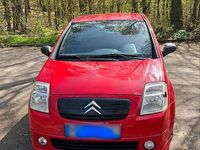 Gebraucht Citroën C2 60 PS (44 kW) 2005 Rot Kleinwagen