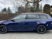 Gebraucht VW Golf VII IQ Drive 131 PS (96 kW) 2019 Blau Kombi