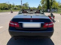 Second-hand Mercedes E220 170 CP (125 kW) 2011 Negru Cabrio